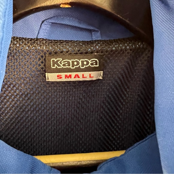 Kappa Mens 2 Piece Track Suit Blue Jacket & Jogger Pants Set Size S Small Logo - Picture 5 of 11